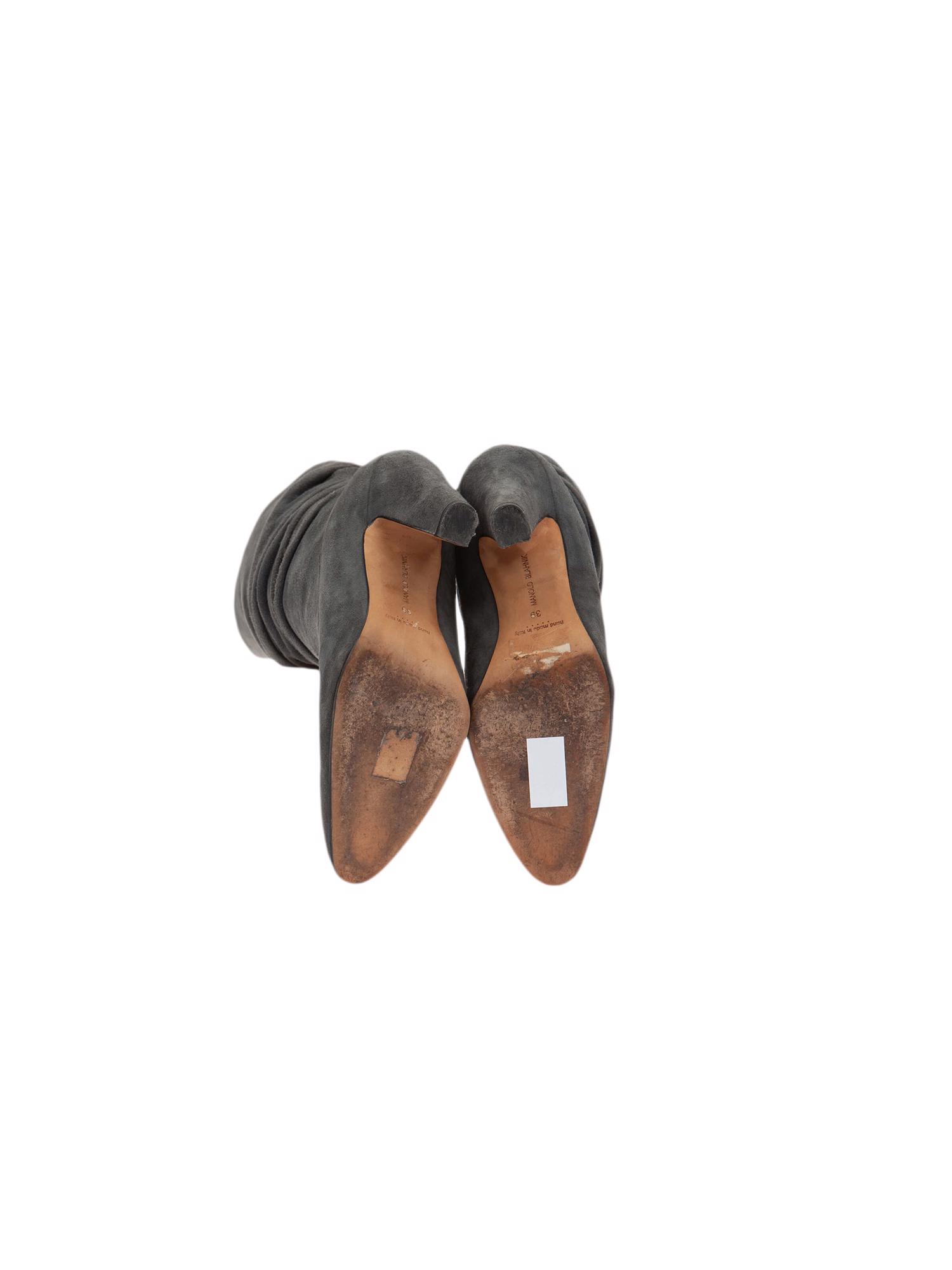 Bayan Gri MANOLO BLAHNIK BOT