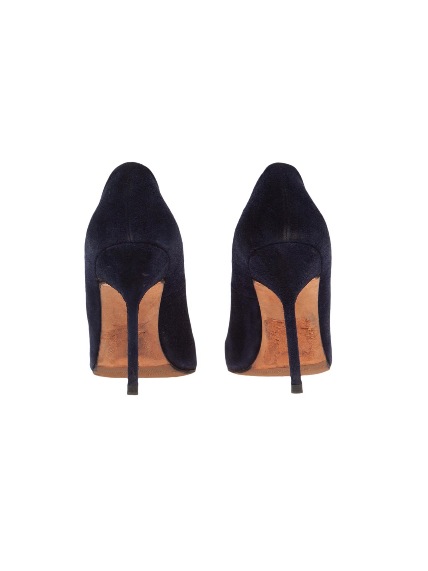 Bayan Lacivert MANOLO BLAHNIK AYAKKABI