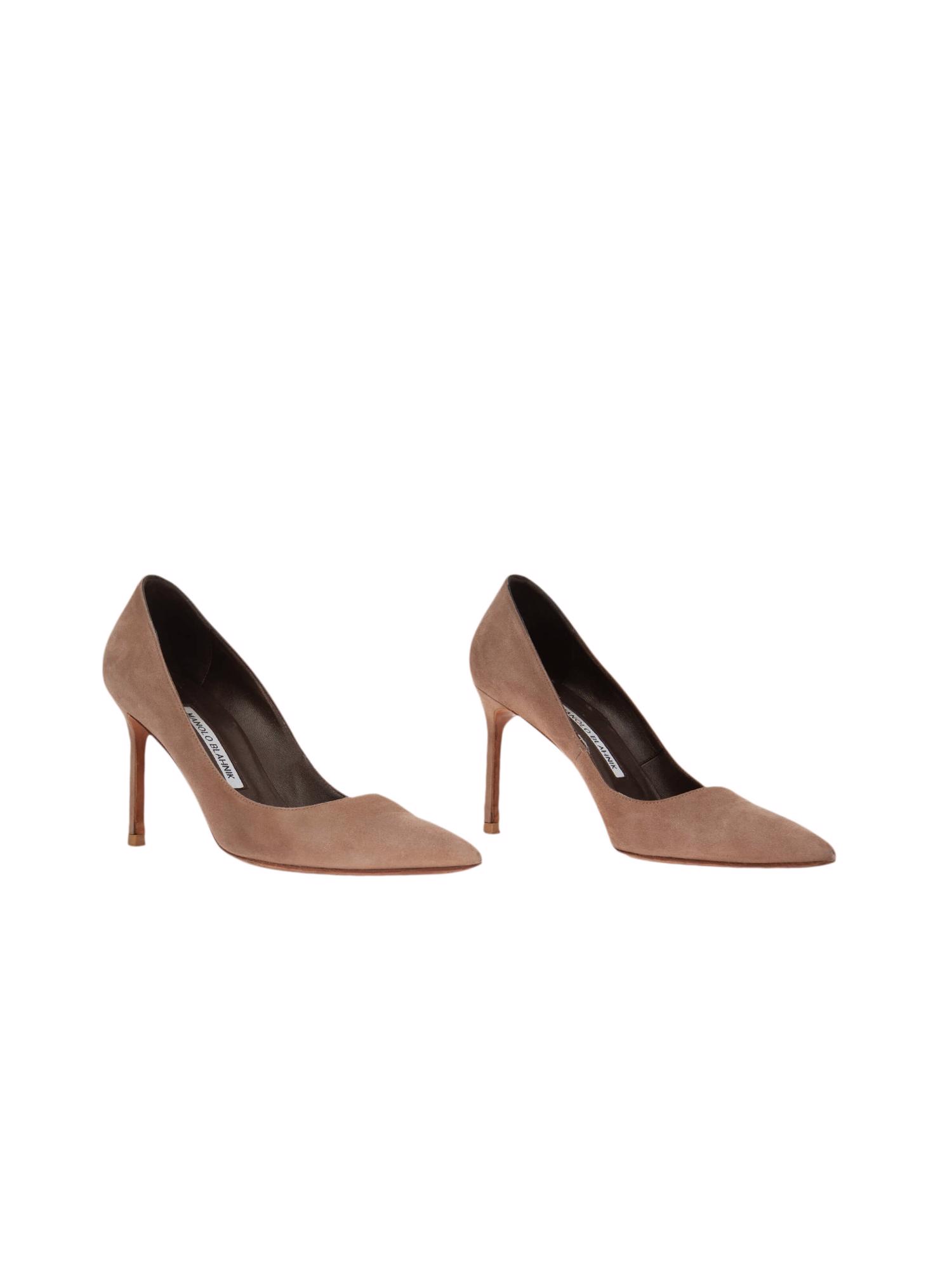 Bayan Bej MANOLO BLAHNIK AYAKKABI