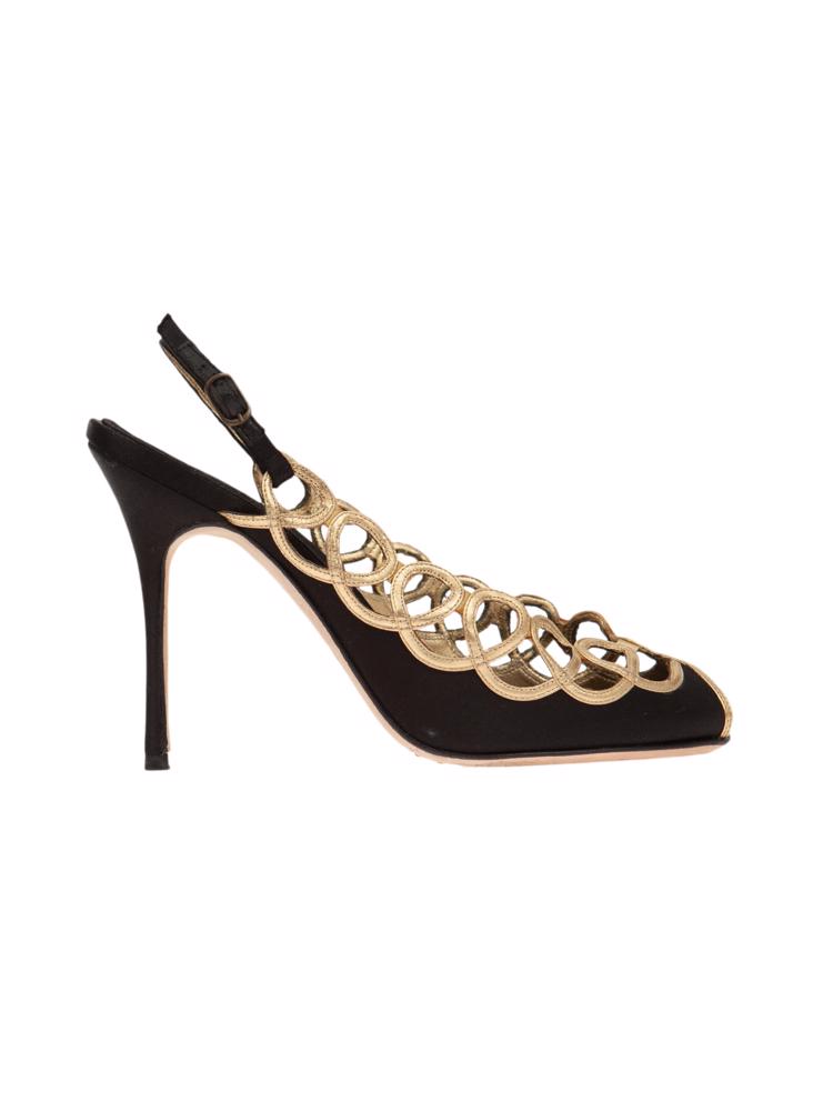 Bayan Siyah MANOLO BLAHNIK AYAKKABI