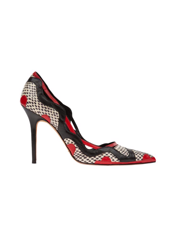 Bayan Krem MANOLO BLAHNIK AYAKKABI