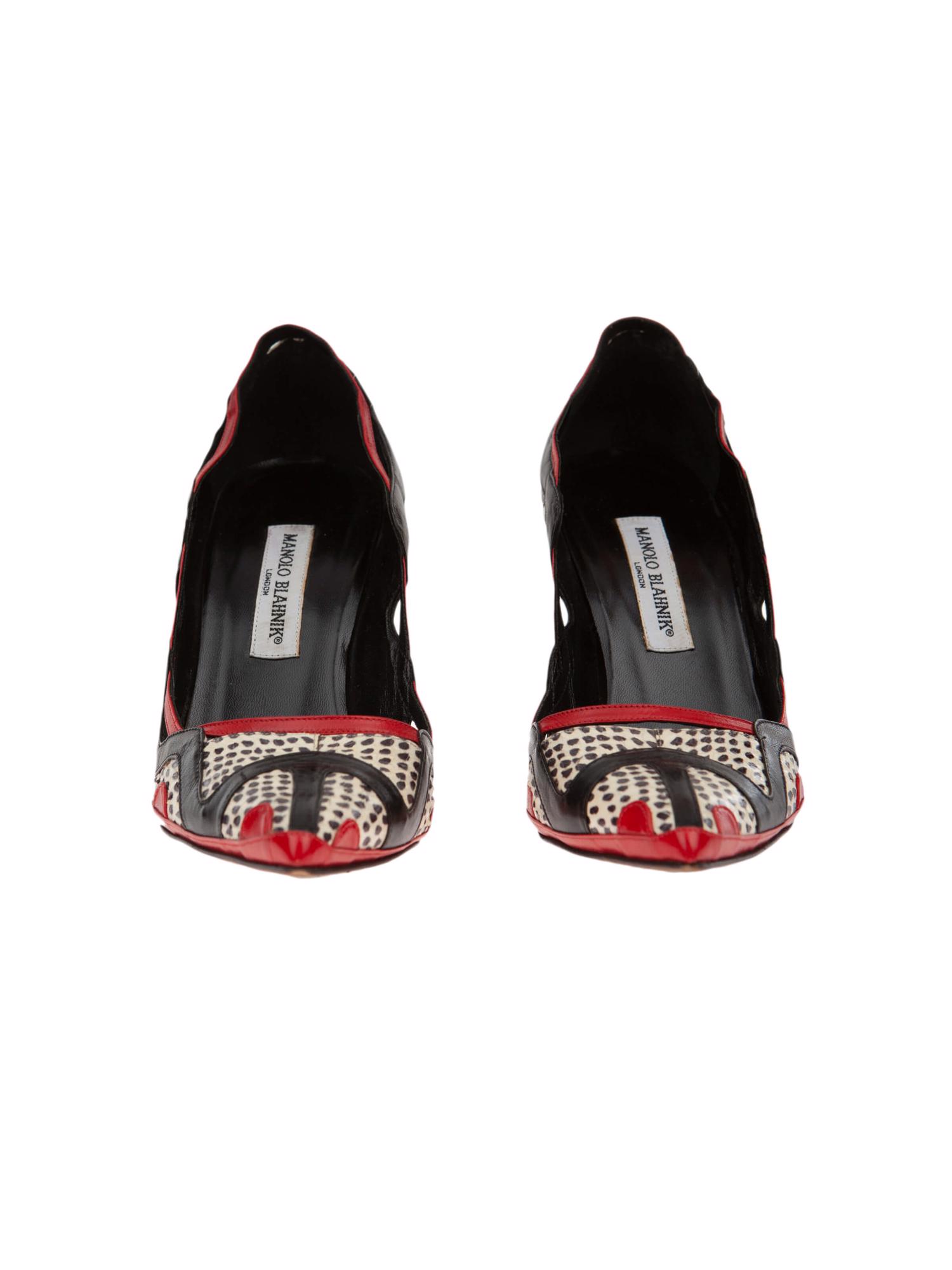 Bayan Krem MANOLO BLAHNIK AYAKKABI