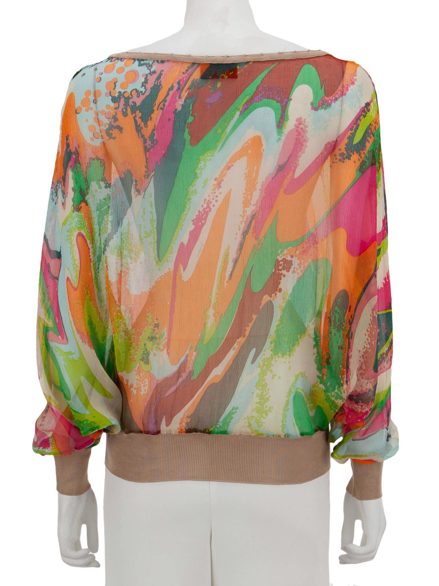 Bayan Çok Renkli MISSONI BLUZ