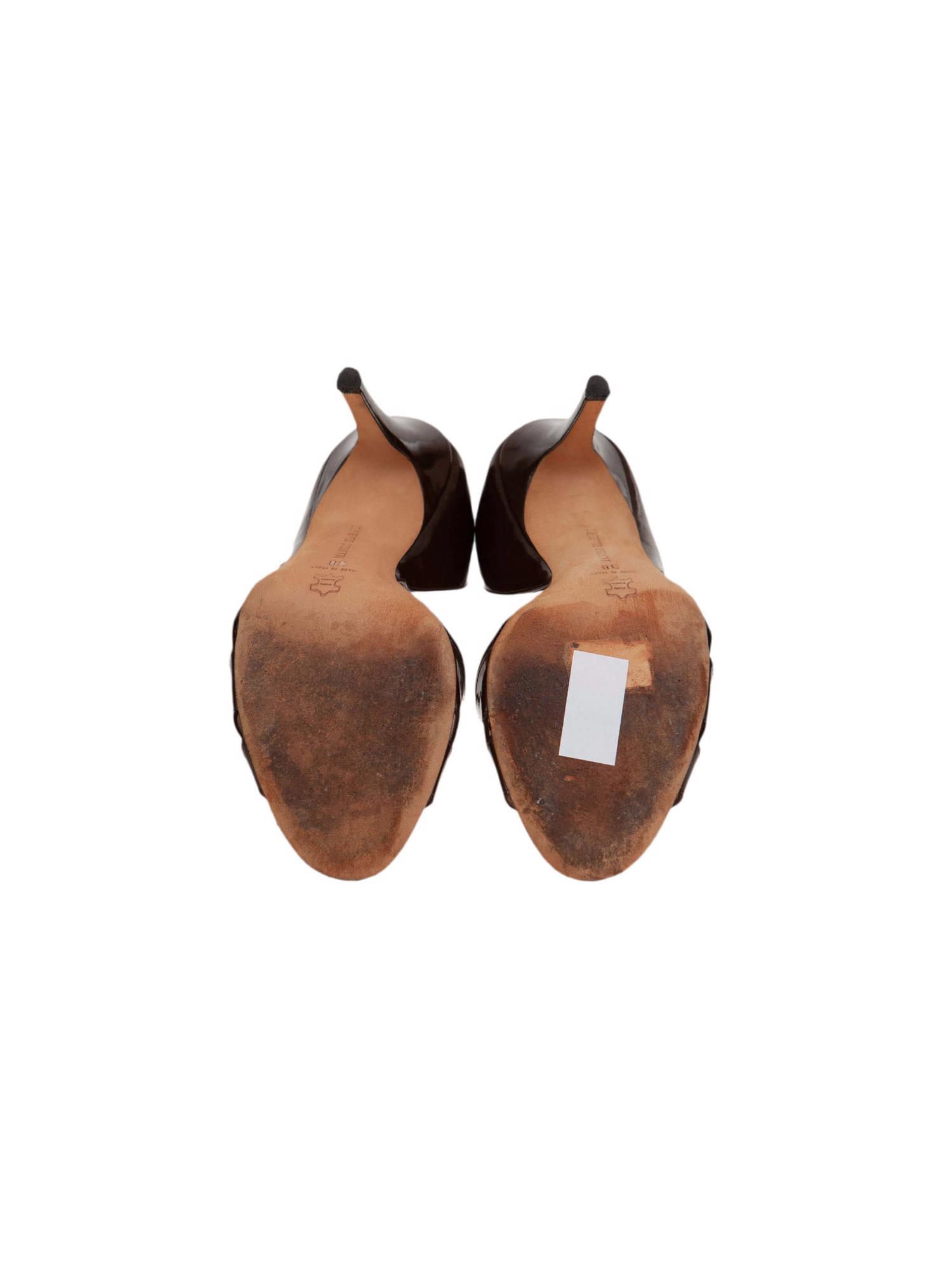 Bayan Kahve MANOLO BLAHNIK AYAKKABI