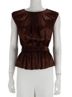 Bayan Kahve BOSS BY HUGO BOSS BLUZ