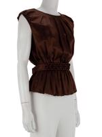 Bayan Kahve BOSS BY HUGO BOSS BLUZ