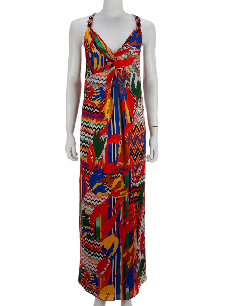Bayan Kırmızı M MISSONI ELBİSE
