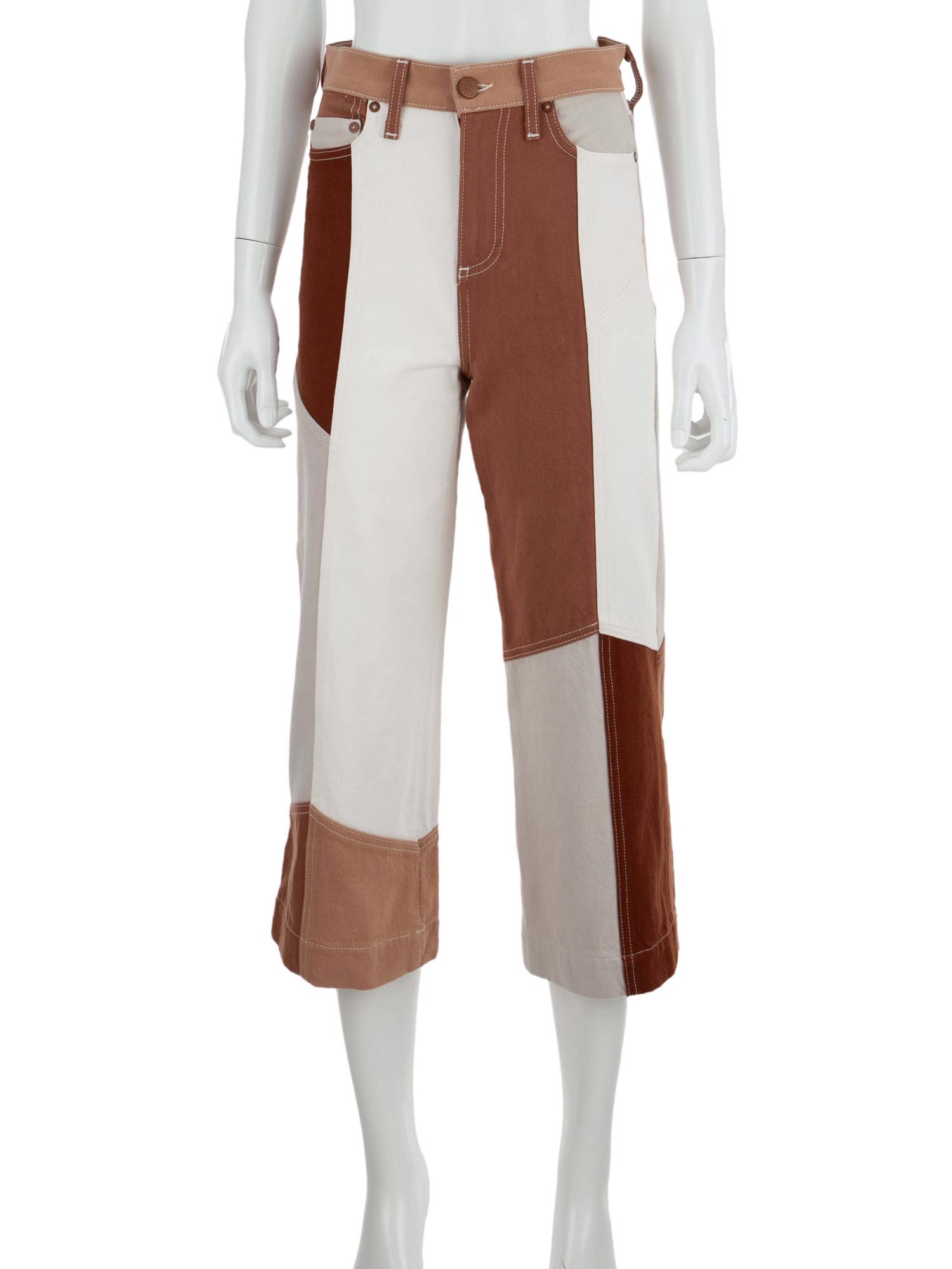 Bayan Beyaz ALICE&OLIVIA JEANS PANTOLON