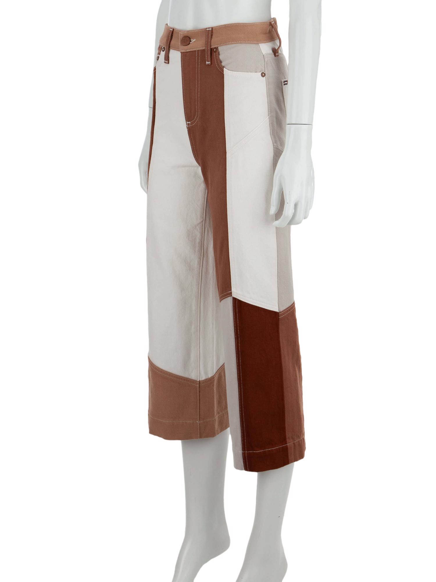 Bayan Beyaz ALICE&OLIVIA JEANS PANTOLON