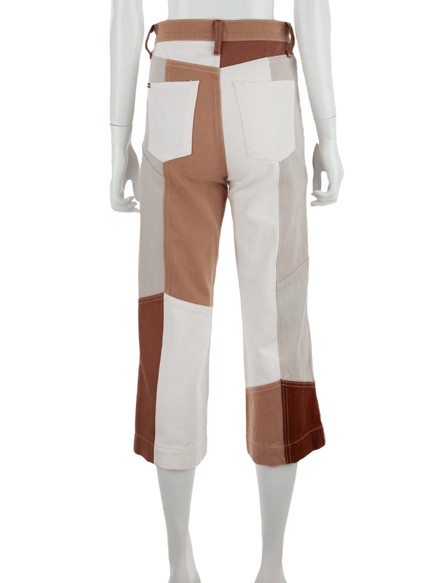 Bayan Beyaz ALICE&OLIVIA JEANS PANTOLON