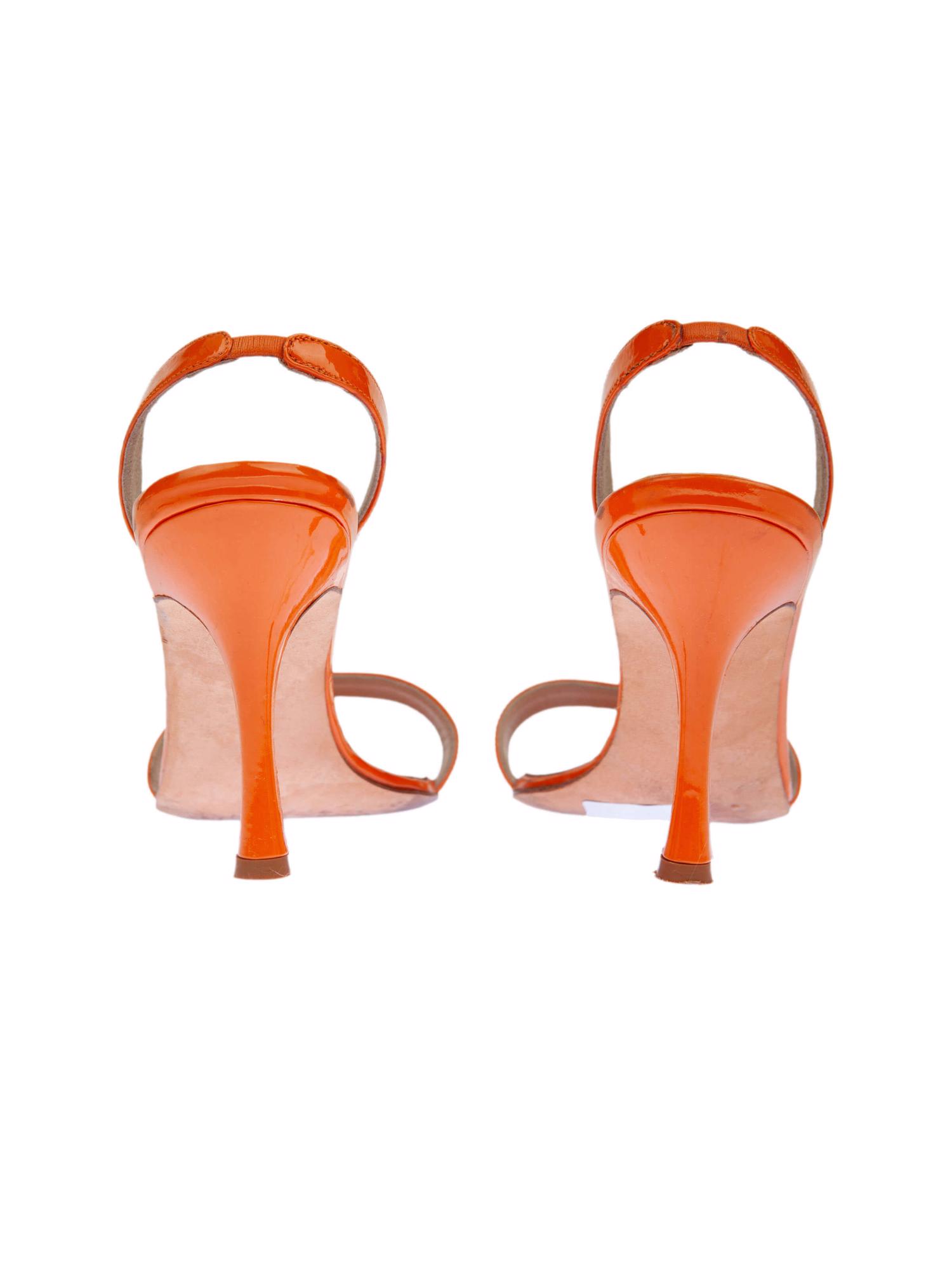 Bayan Turuncu MANOLO BLAHNIK AYAKKABI