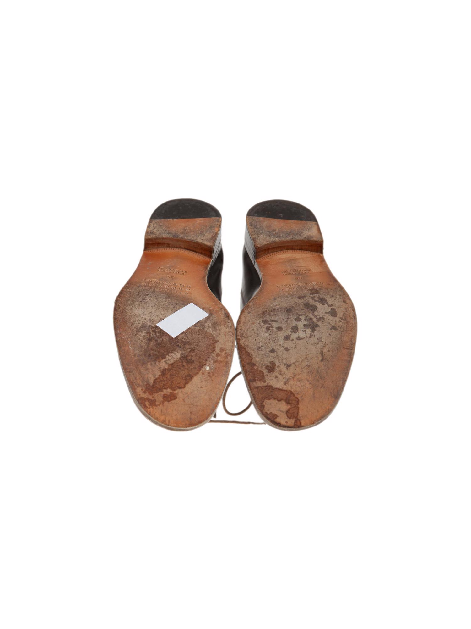 Bayan Gümüş MARTIN MARGIELA OXFORD AYAKKABI
