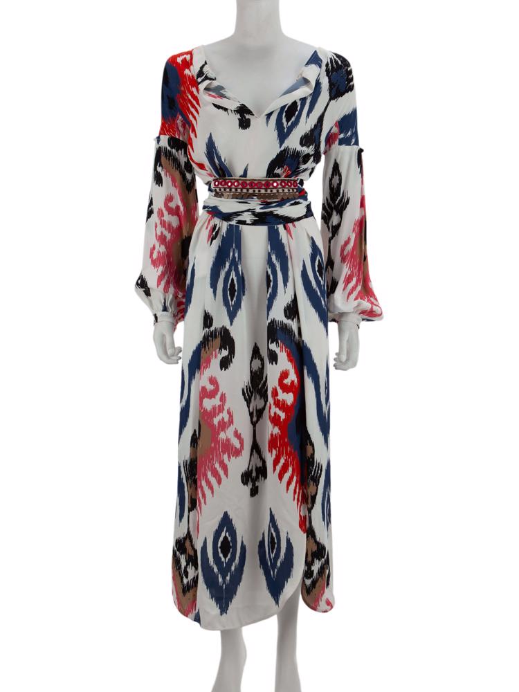 Bayan Beyaz BAZAAR DELUXE ELBİSE