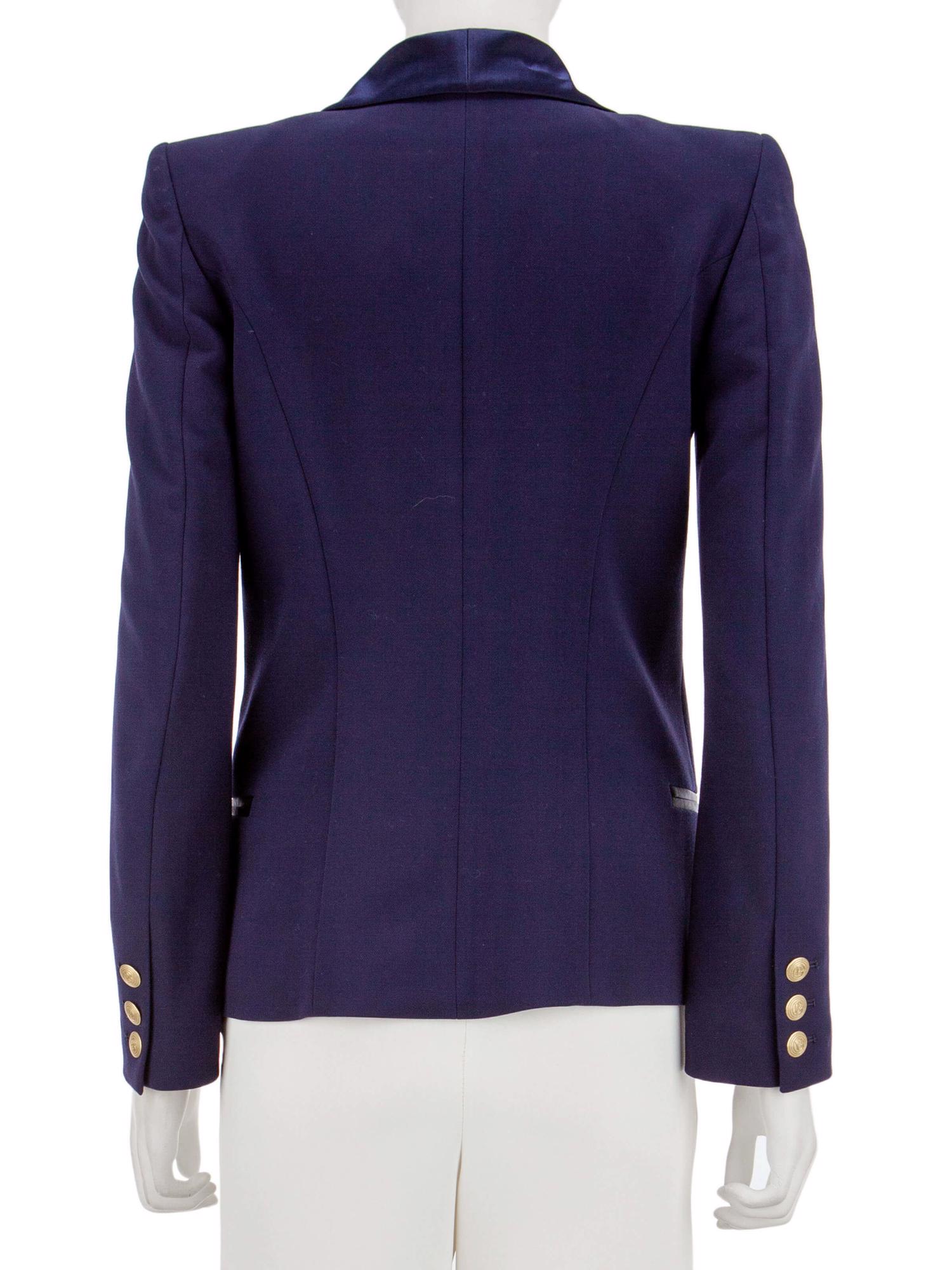 Bayan Lacivert BALMAIN CEKET