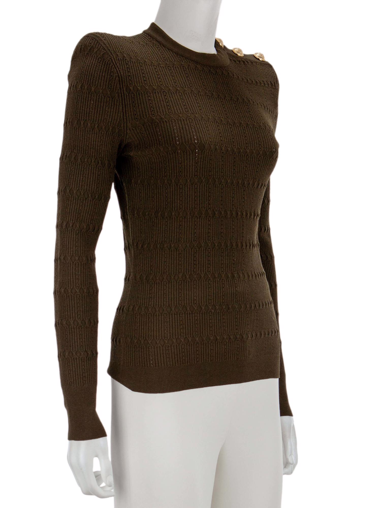Bayan Yeşil BALMAIN KAZAK