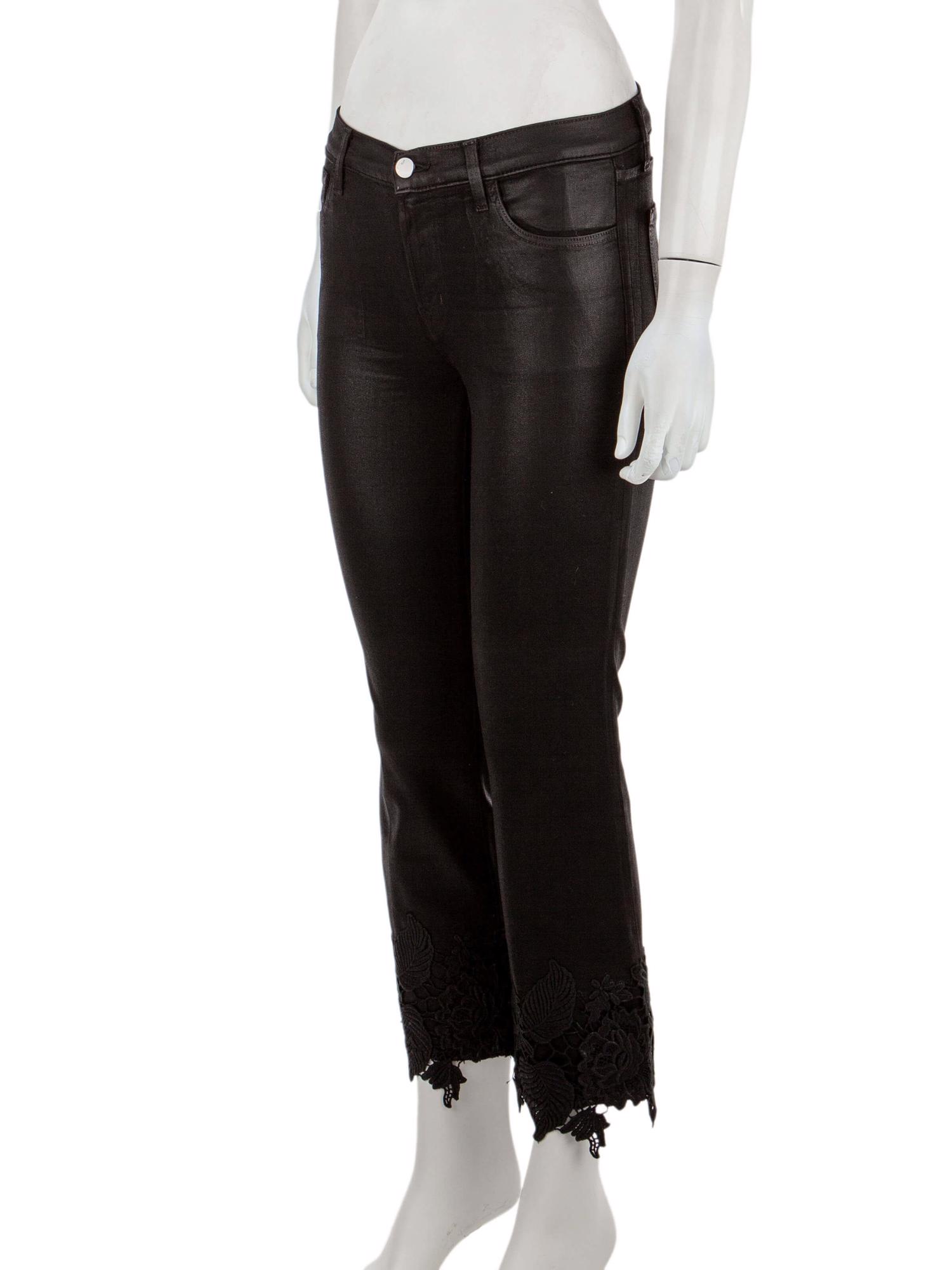 Bayan Siyah J BRAND JEAN PANTOLON