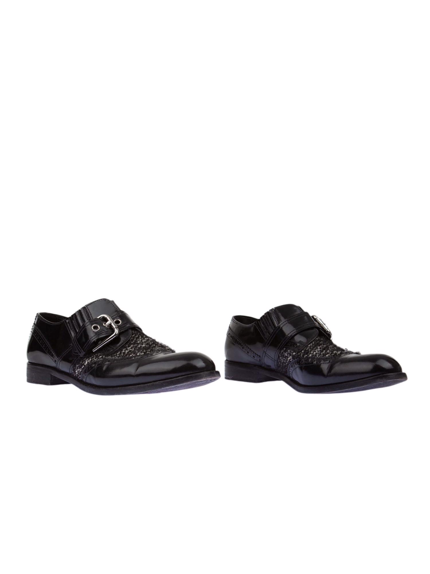 Bayan Siyah DOLCE&GABBANA OXFORD AYAKKABI