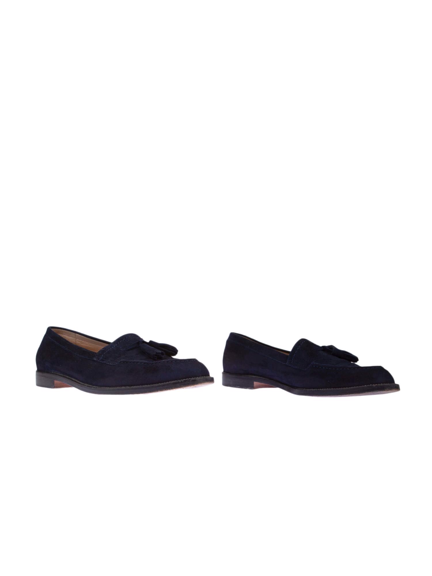 Bayan Lacivert MANOLO BLAHNIK LOAFER