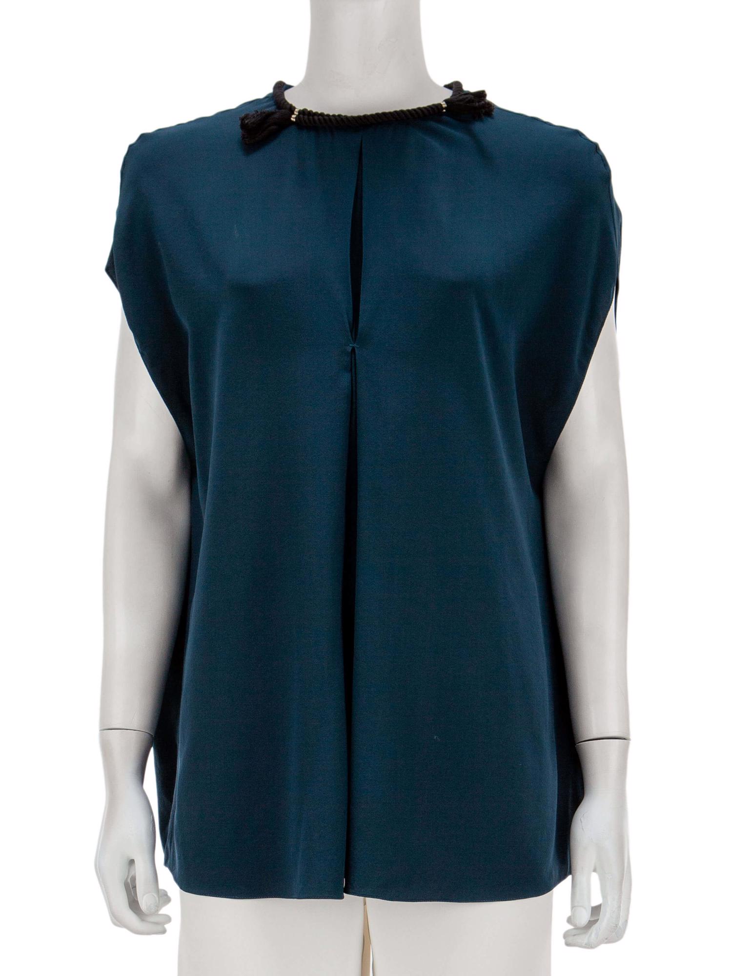 Bayan Mavi LANVIN BLUZ