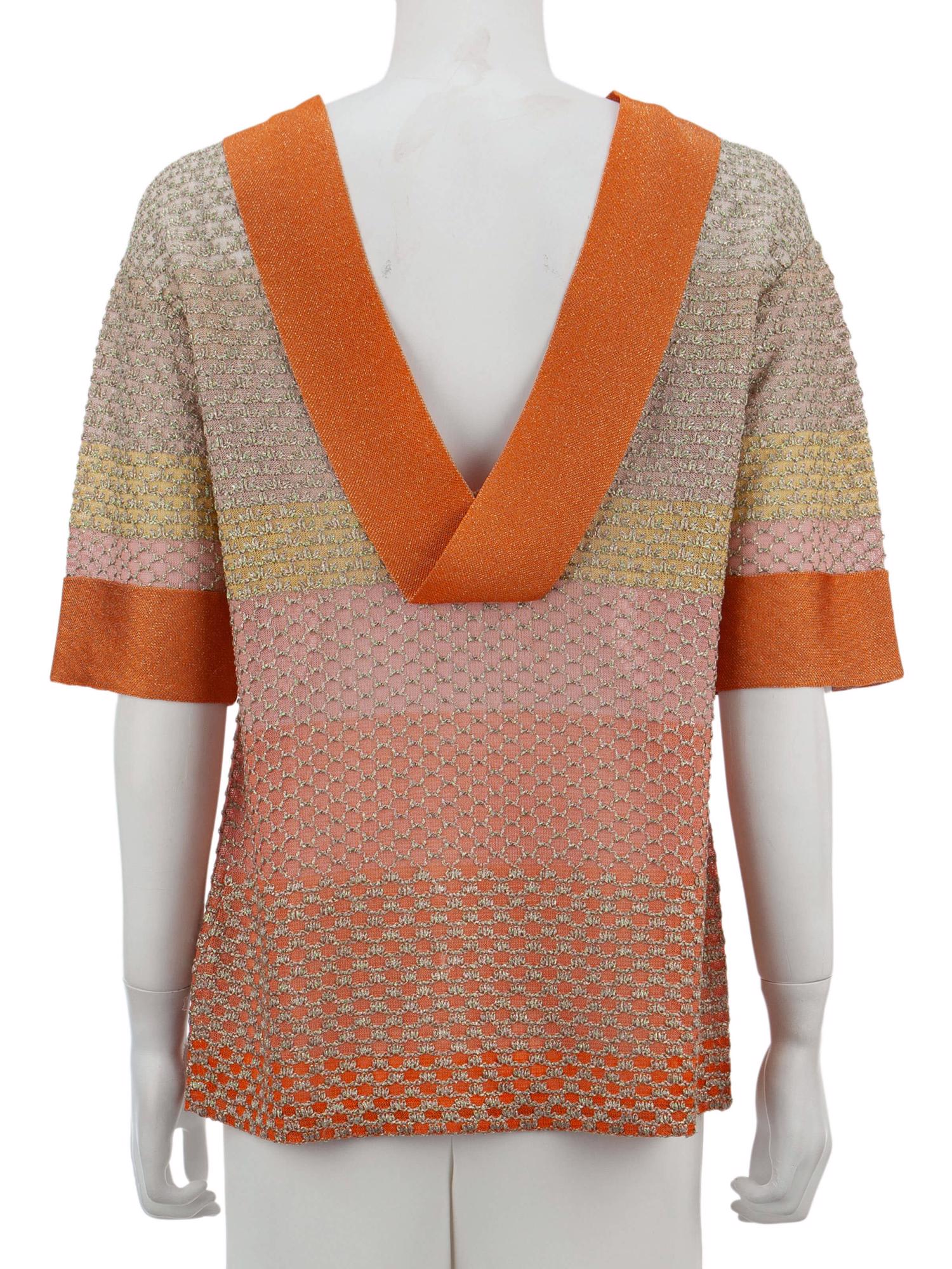 Bayan Turuncu MISSONI BLUZ