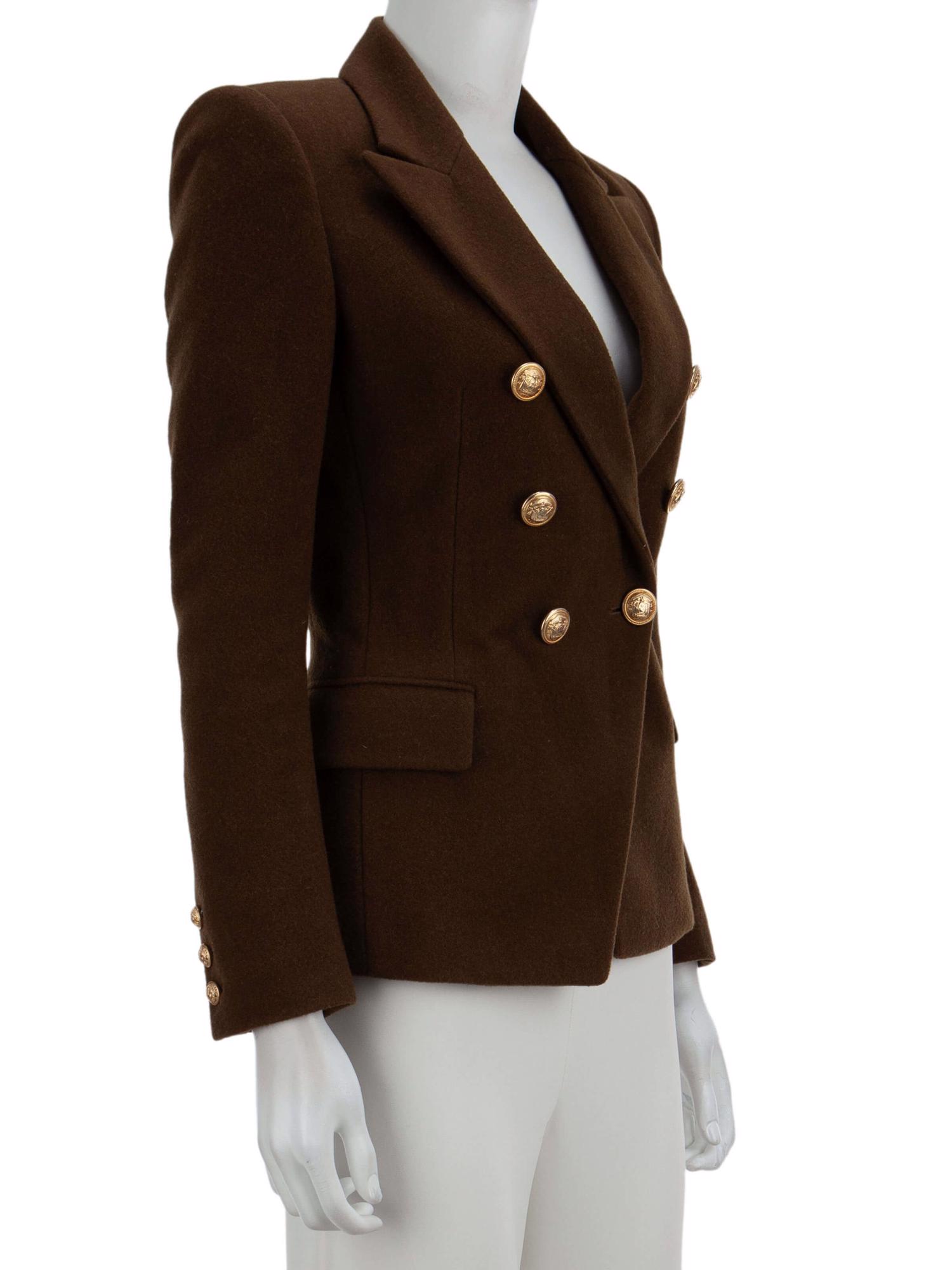 Bayan Kahve BALMAIN CEKET