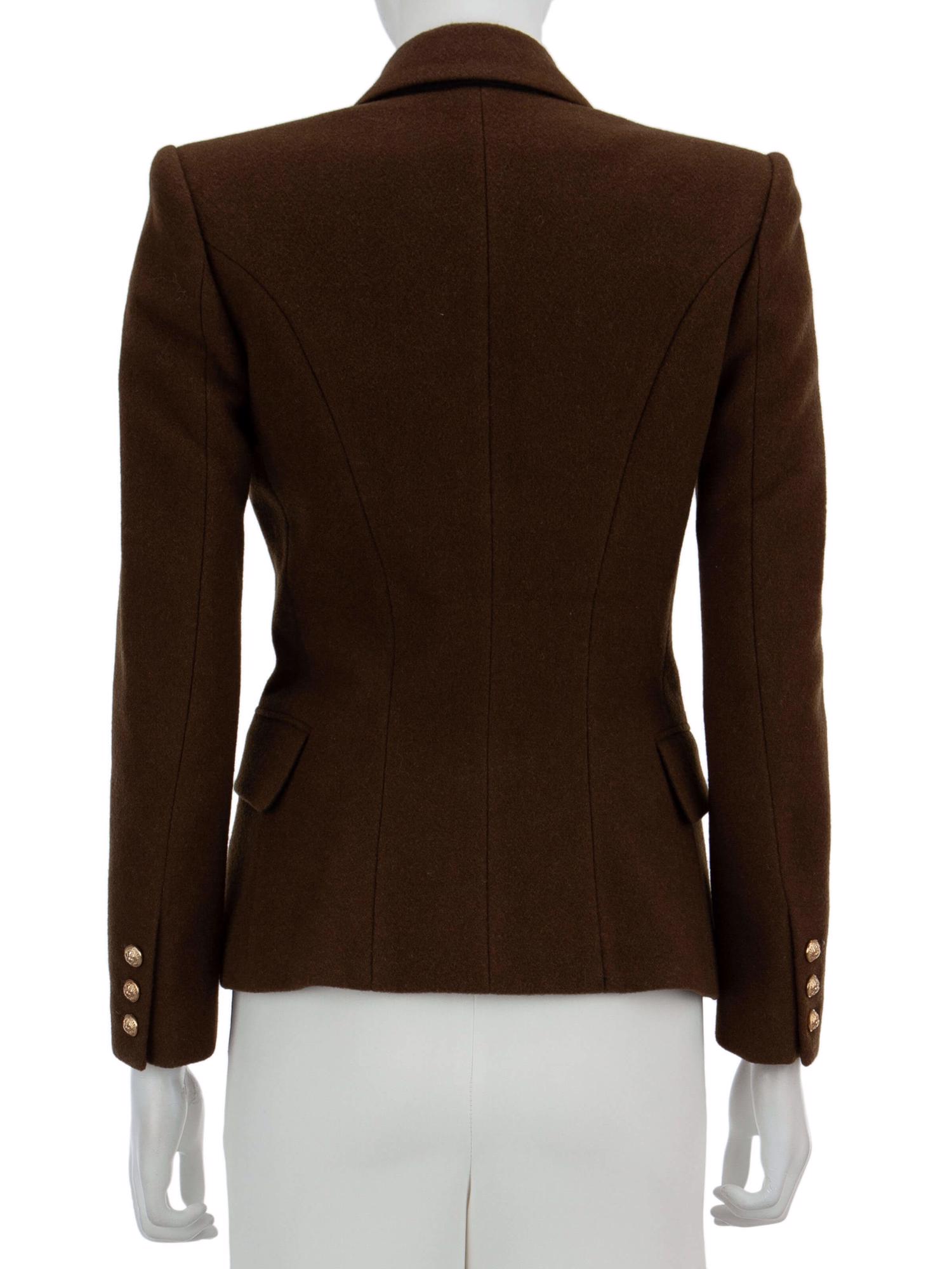 Bayan Kahve BALMAIN CEKET