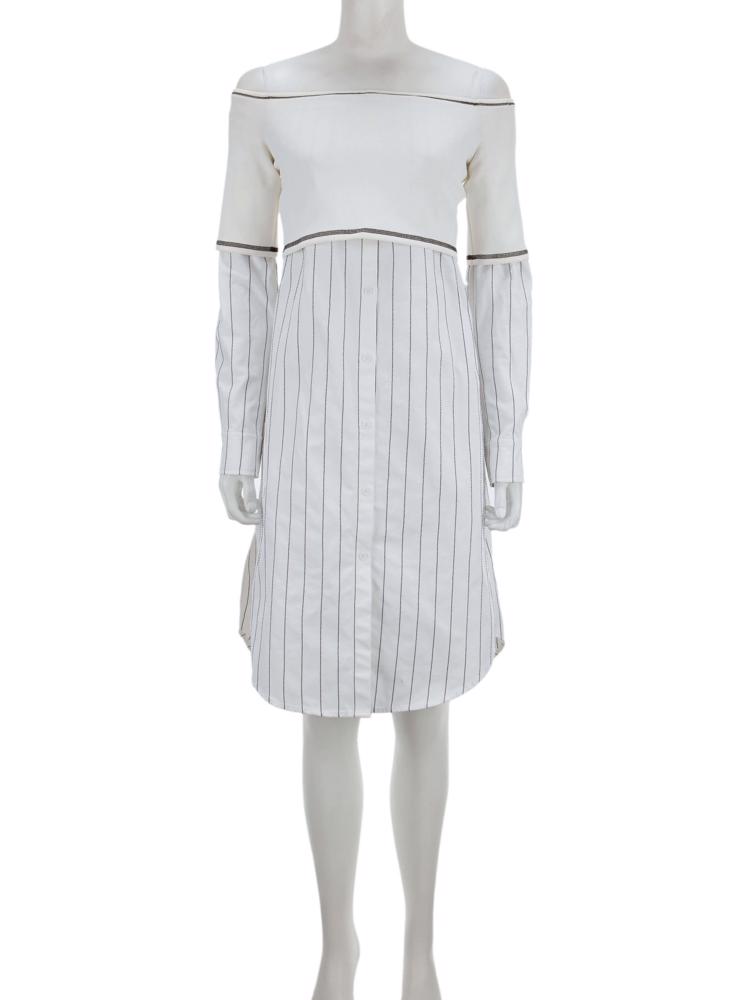 Bayan Beyaz DKNY ELBİSE