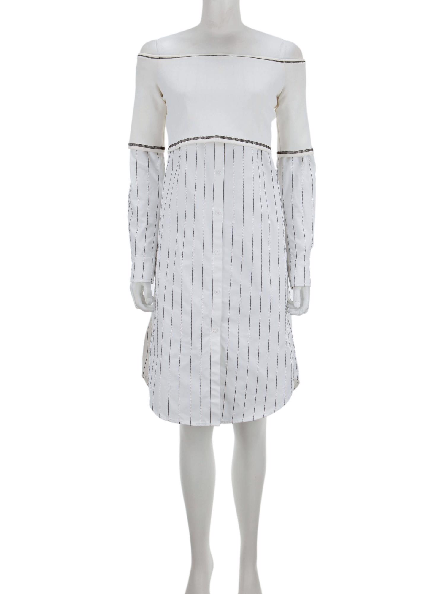 Bayan Beyaz DKNY ELBİSE