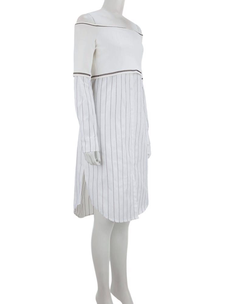 Bayan Beyaz DKNY ELBİSE