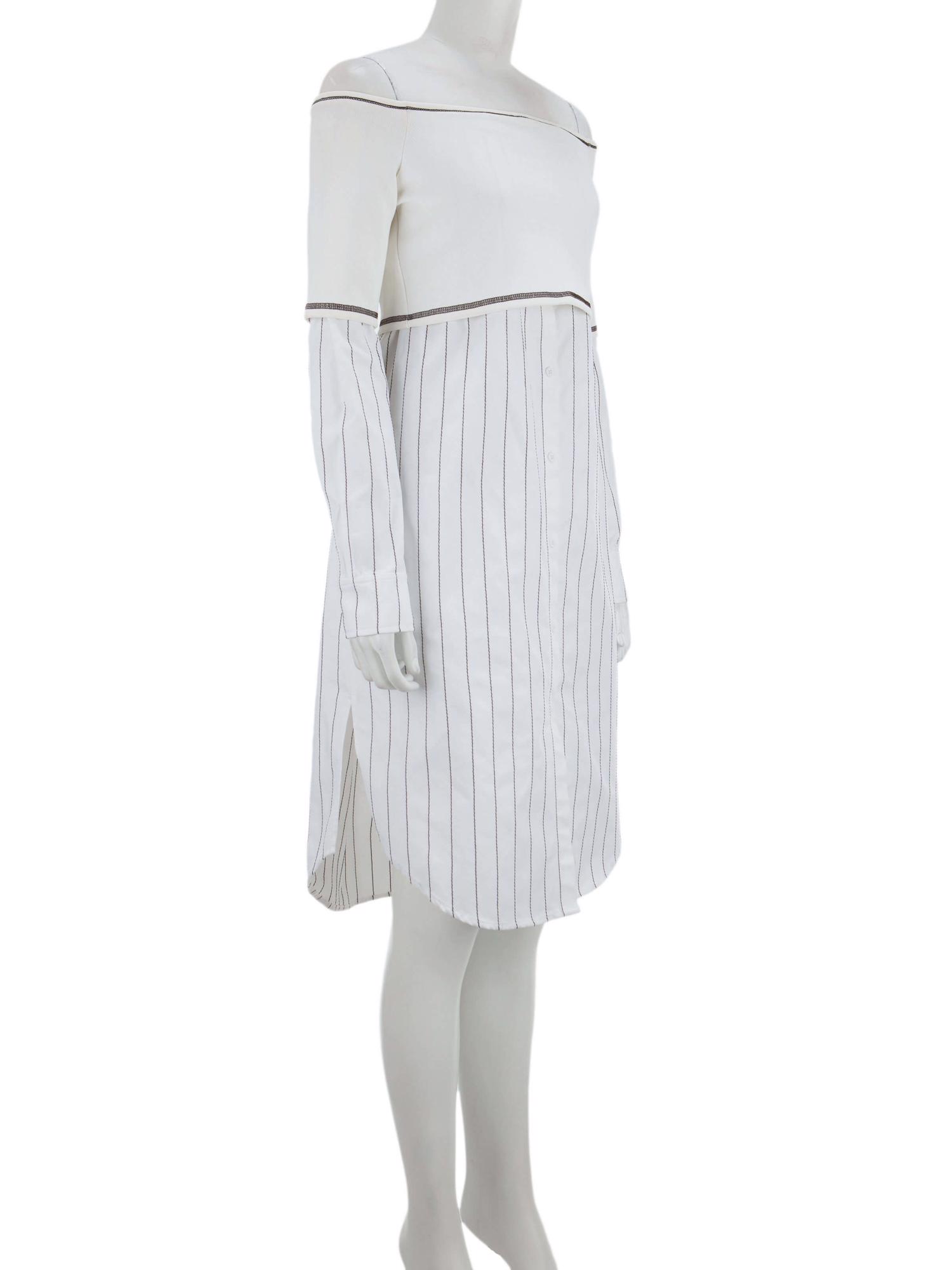 Bayan Beyaz DKNY ELBİSE