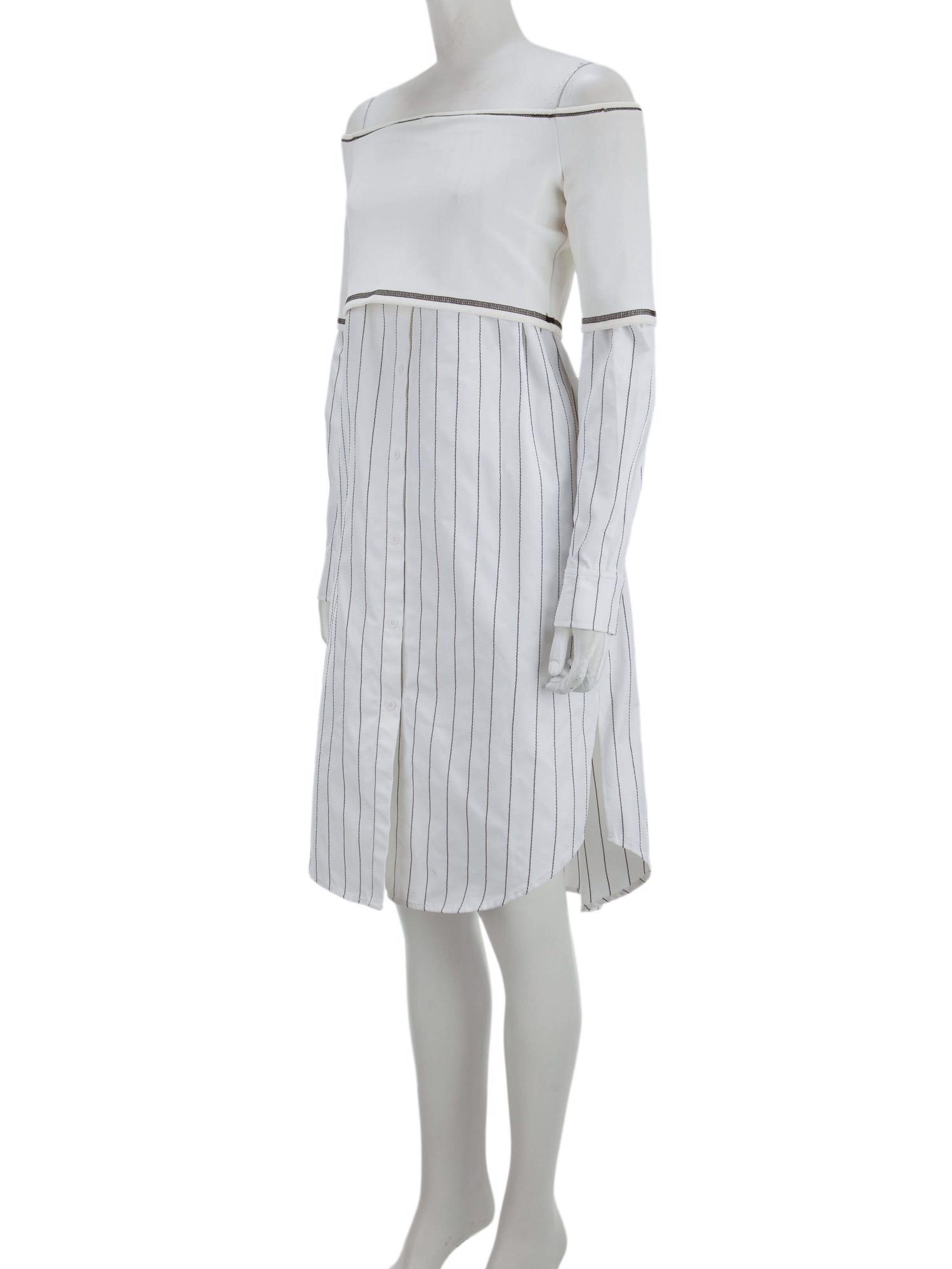 Bayan Beyaz DKNY ELBİSE