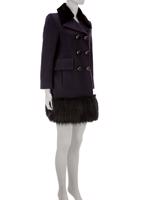 Bayan Lacivert MARC JACOBS PALTO