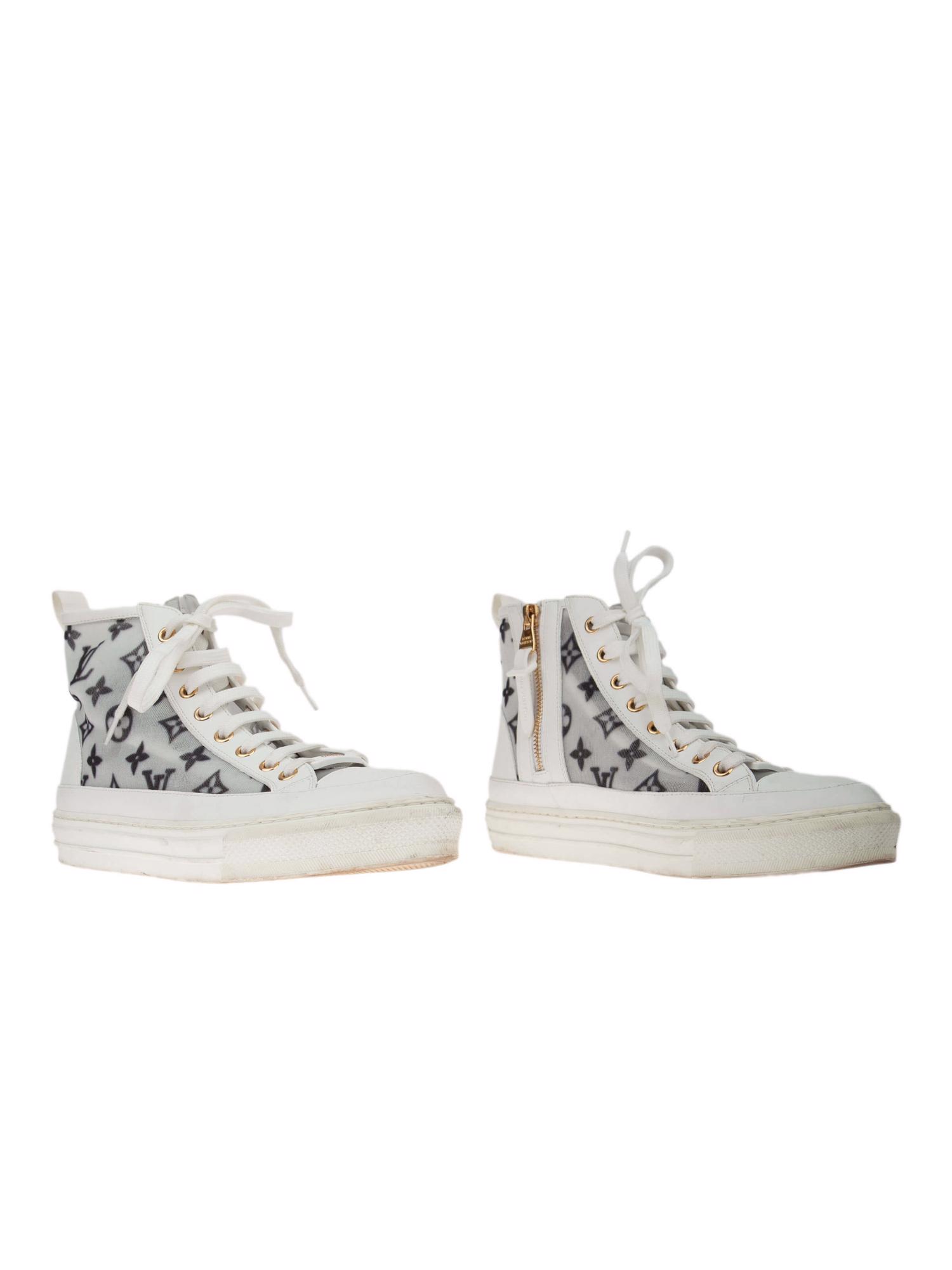 Bayan Beyaz LOUIS VUITTON SNEAKER BOT