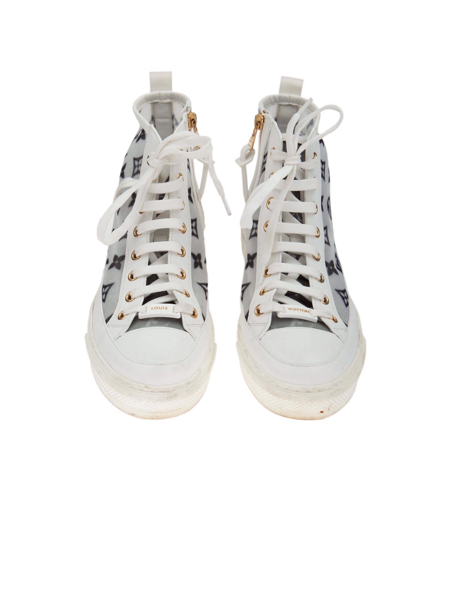 Bayan Beyaz LOUIS VUITTON SNEAKER BOT