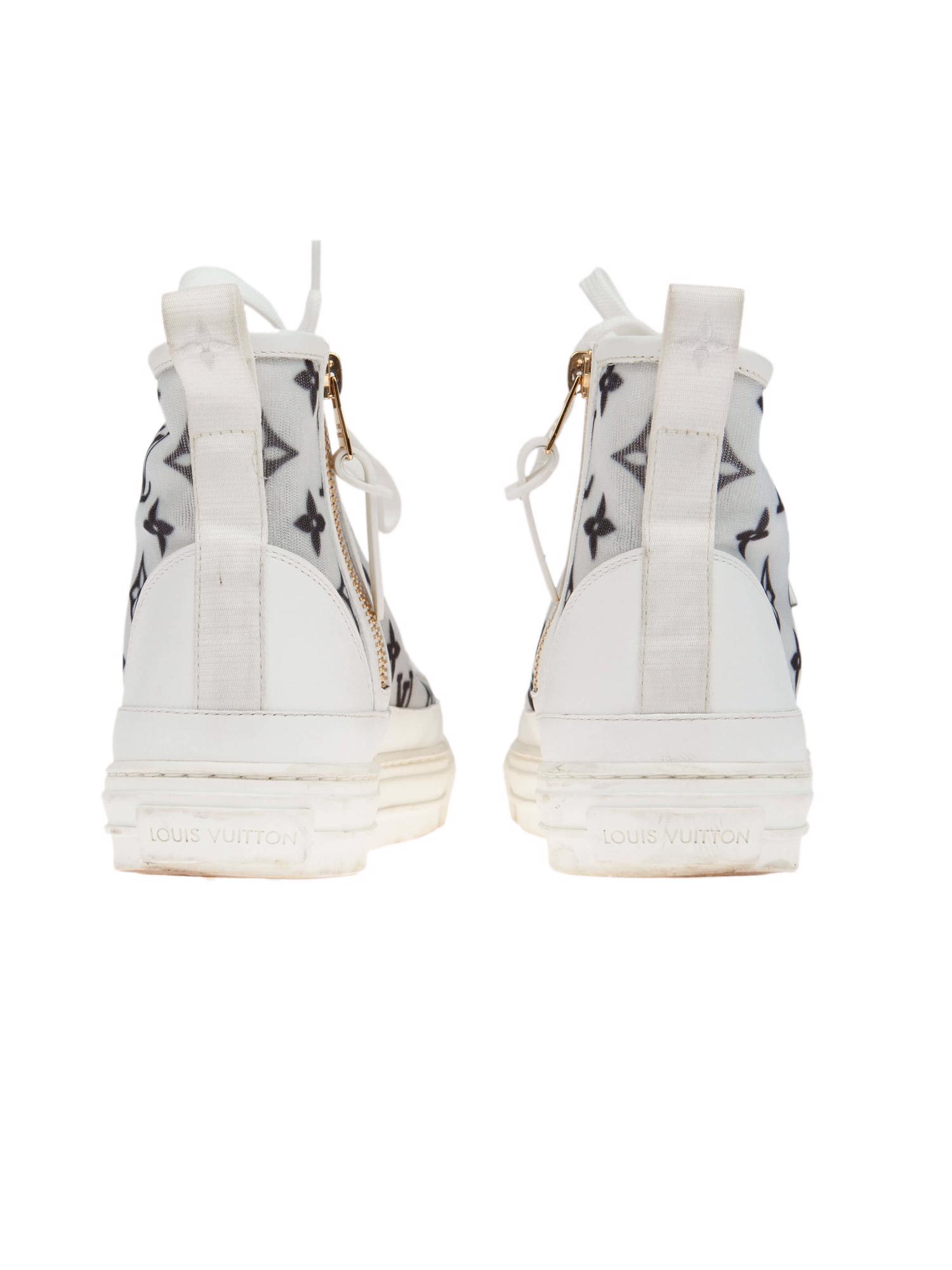 Bayan Beyaz LOUIS VUITTON SNEAKER BOT
