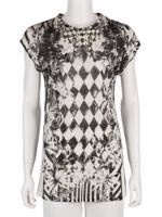 Bayan Beyaz BALMAIN T-SHIRT