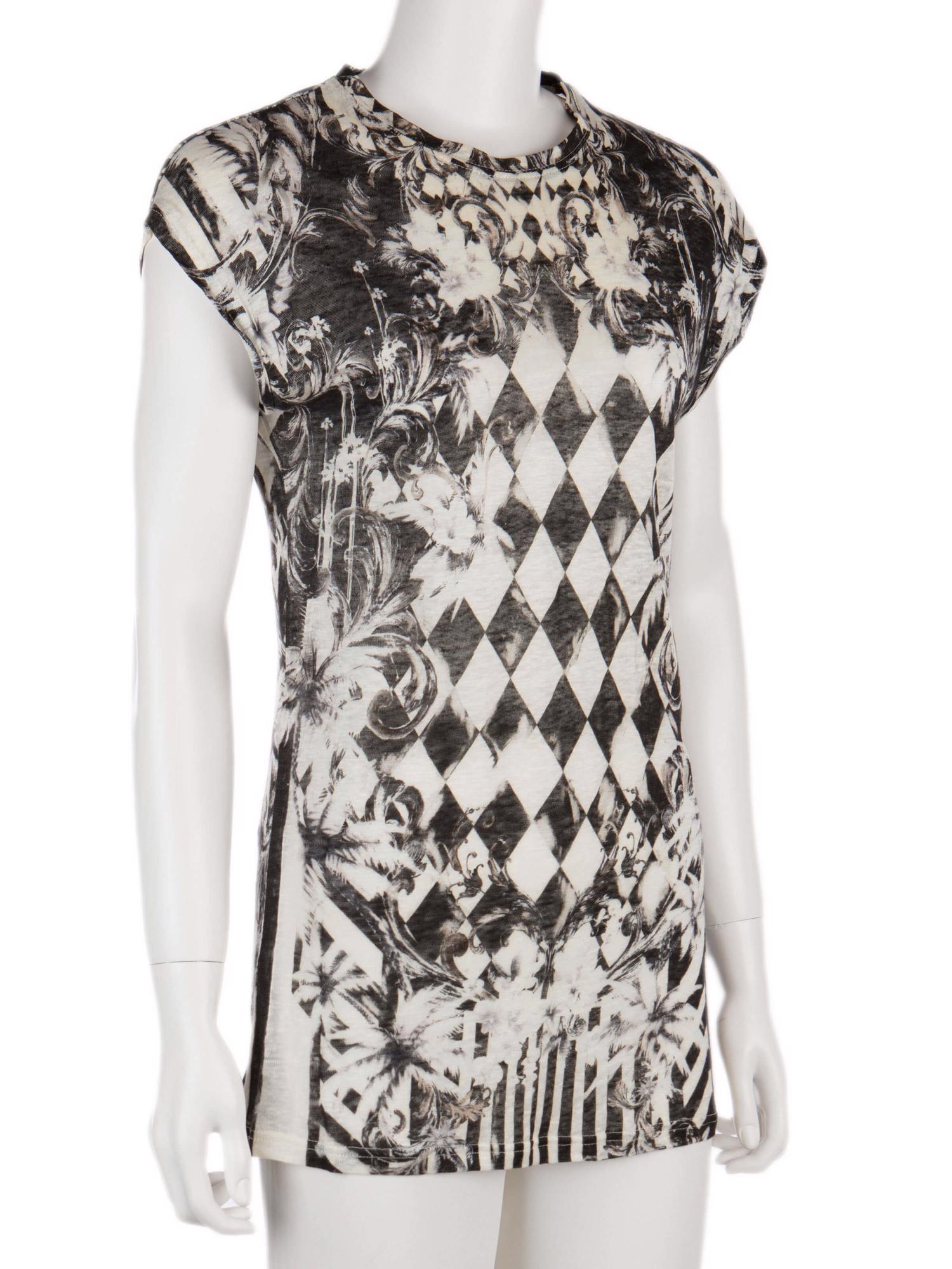 Bayan Beyaz BALMAIN T-SHIRT