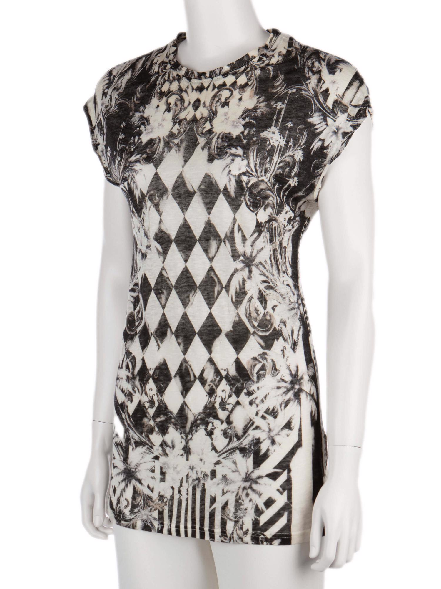Bayan Beyaz BALMAIN T-SHIRT