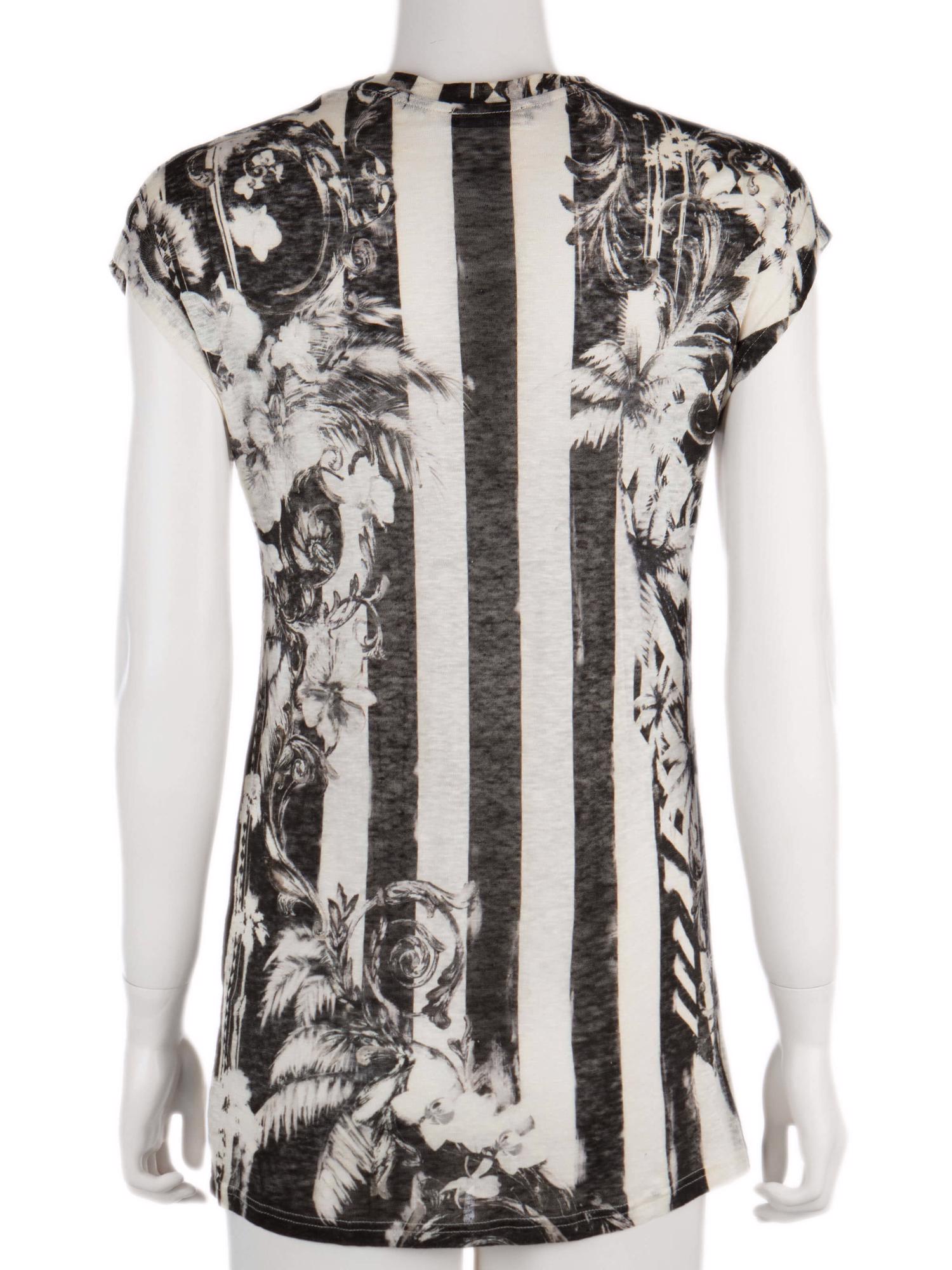 Bayan Beyaz BALMAIN T-SHIRT