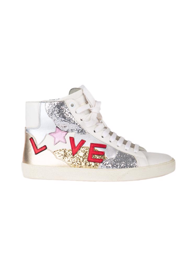 Bayan Beyaz YVES SAINT LAURENT SNEAKER BOT