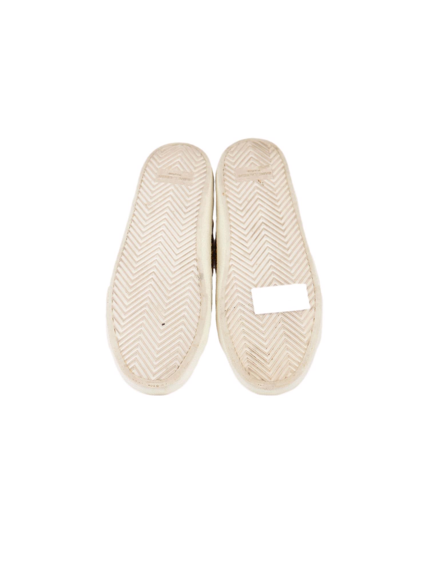 Bayan Beyaz YVES SAINT LAURENT SNEAKER BOT