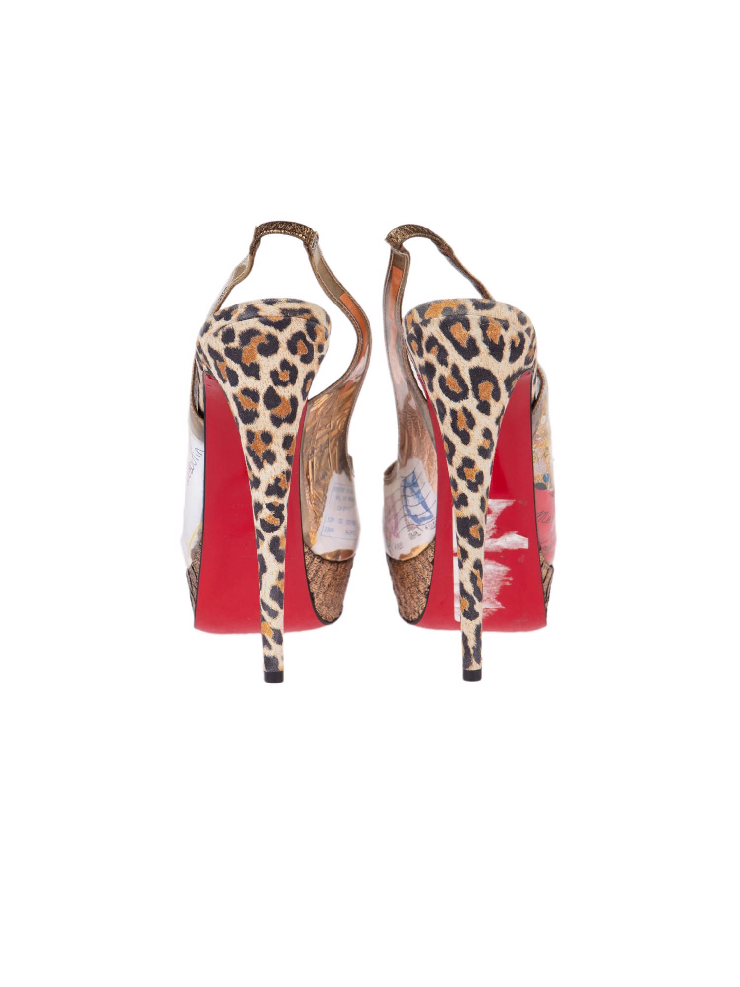 Bayan Altın CHRISTIAN LOUBOUTIN AYAKKABI