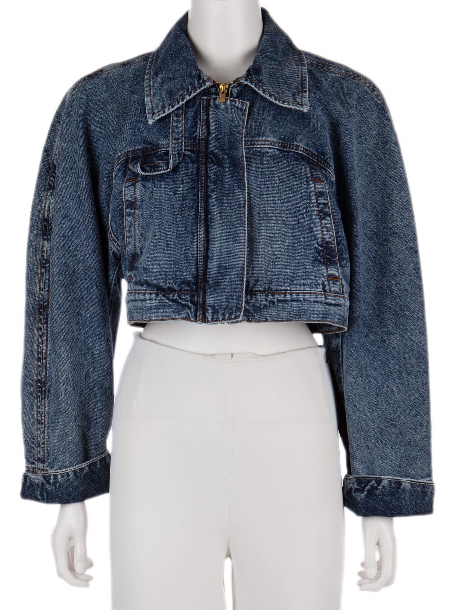 Bayan Lacivert JACQUEMUS JEAN CEKET