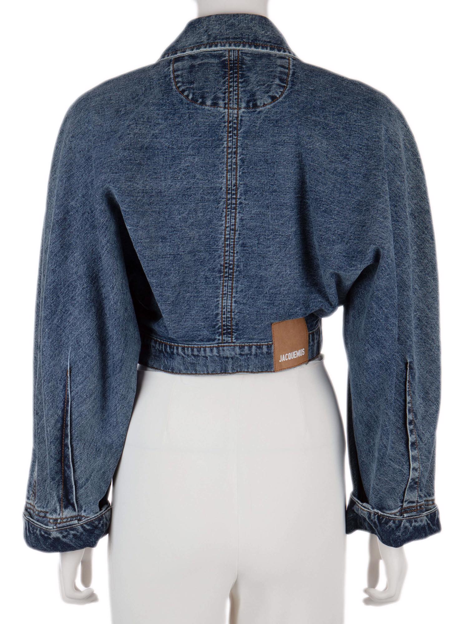 Bayan Lacivert JACQUEMUS JEAN CEKET