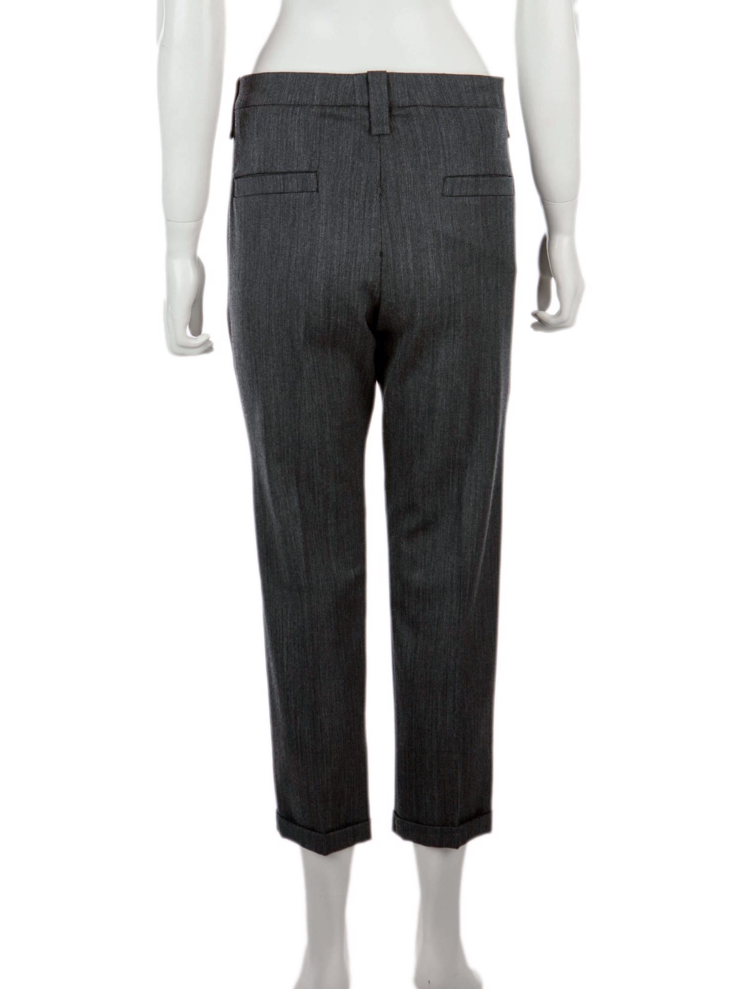 Bayan Gri BRUNELLO CUCINELLI PANTOLON
