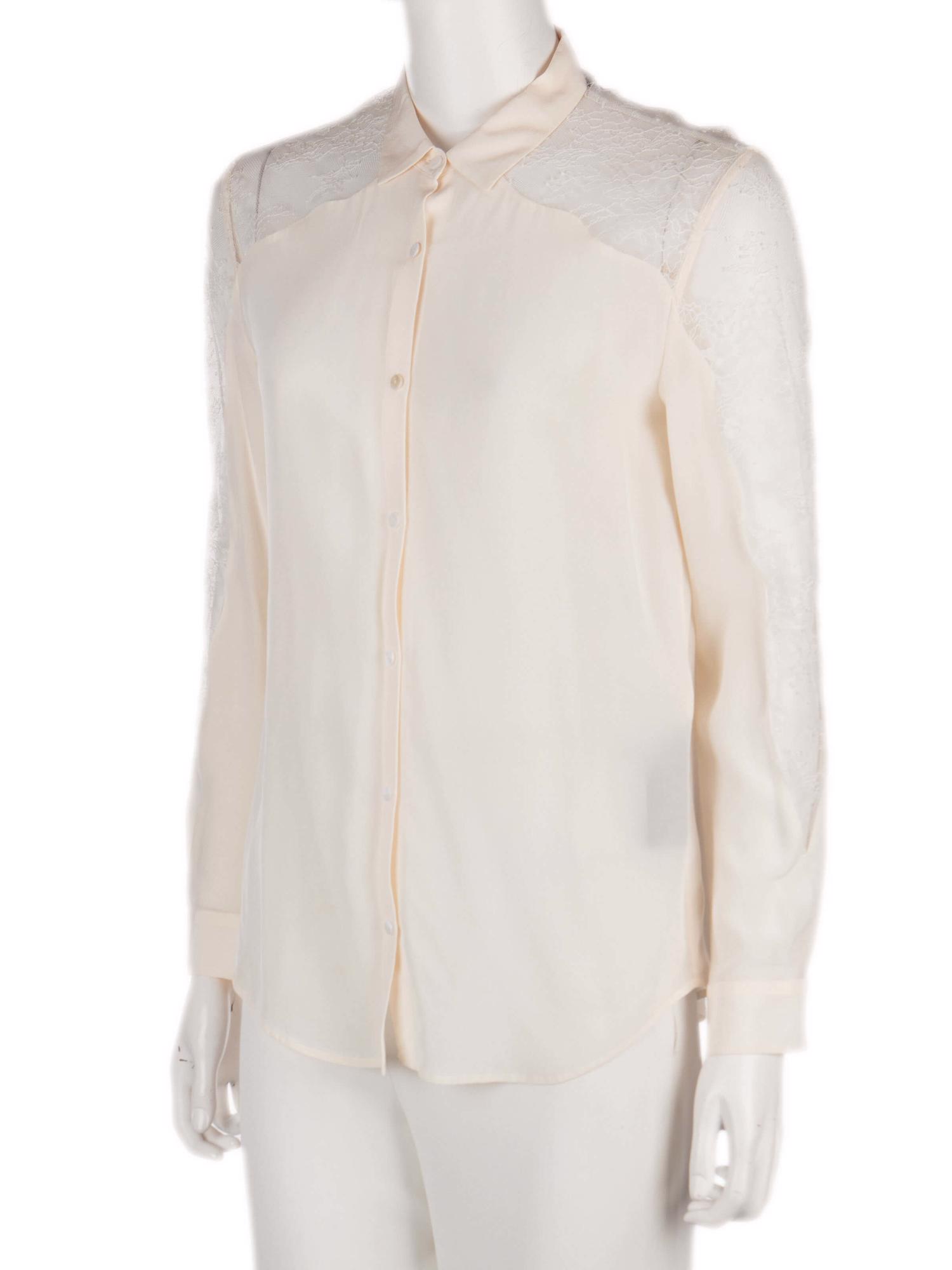 Bayan Krem THE KOOPLES GÖMLEK