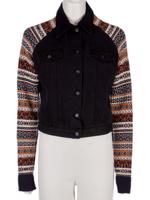 Bayan Siyah MCQ ALEXANDER MCQUEEN JEAN CEKET