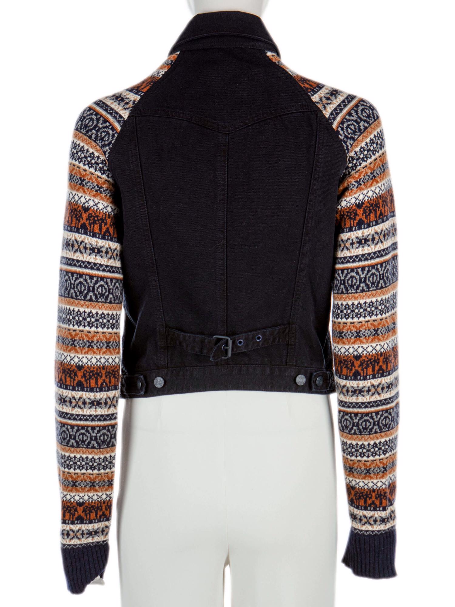 Bayan Siyah MCQ ALEXANDER MCQUEEN JEAN CEKET