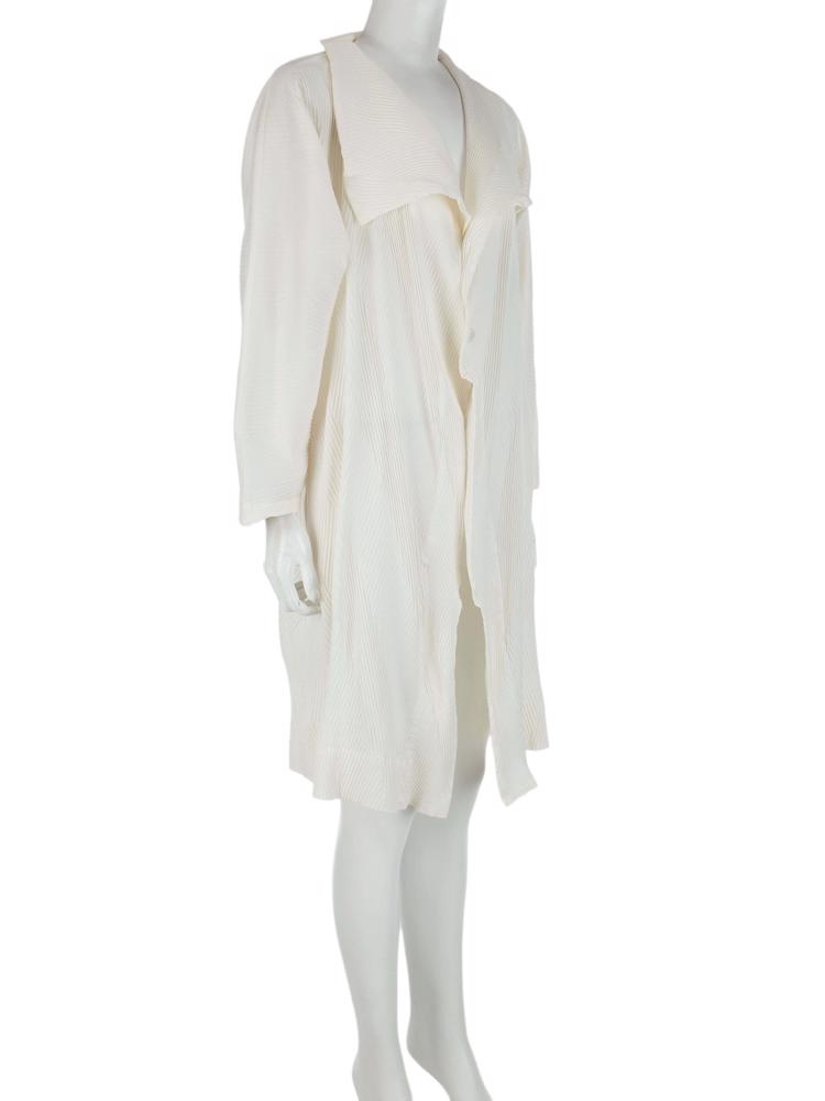 Bayan Krem ISSEY MIYAKE PLEATS PLEASE CEKET