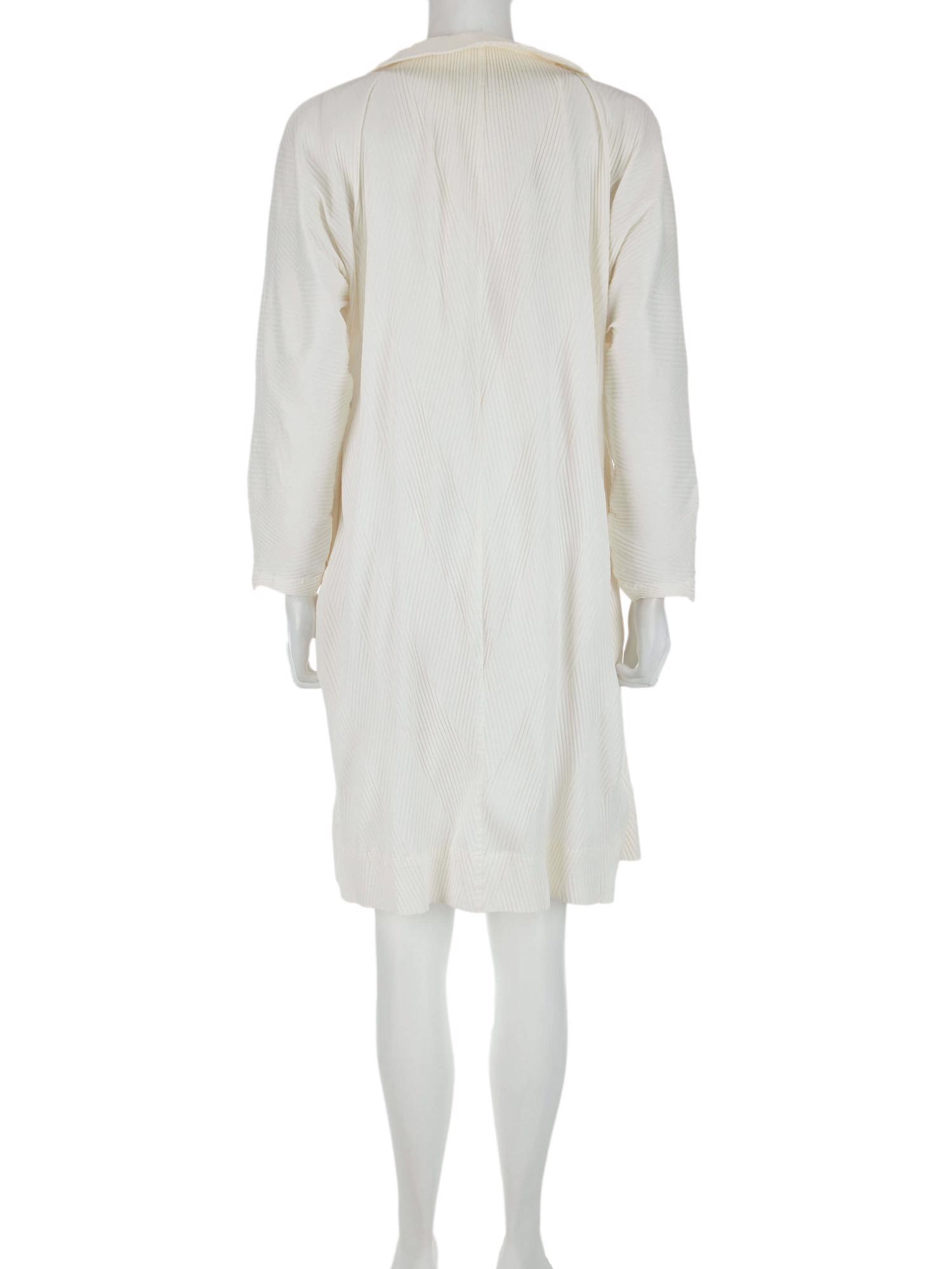 Bayan Krem ISSEY MIYAKE PLEATS PLEASE CEKET